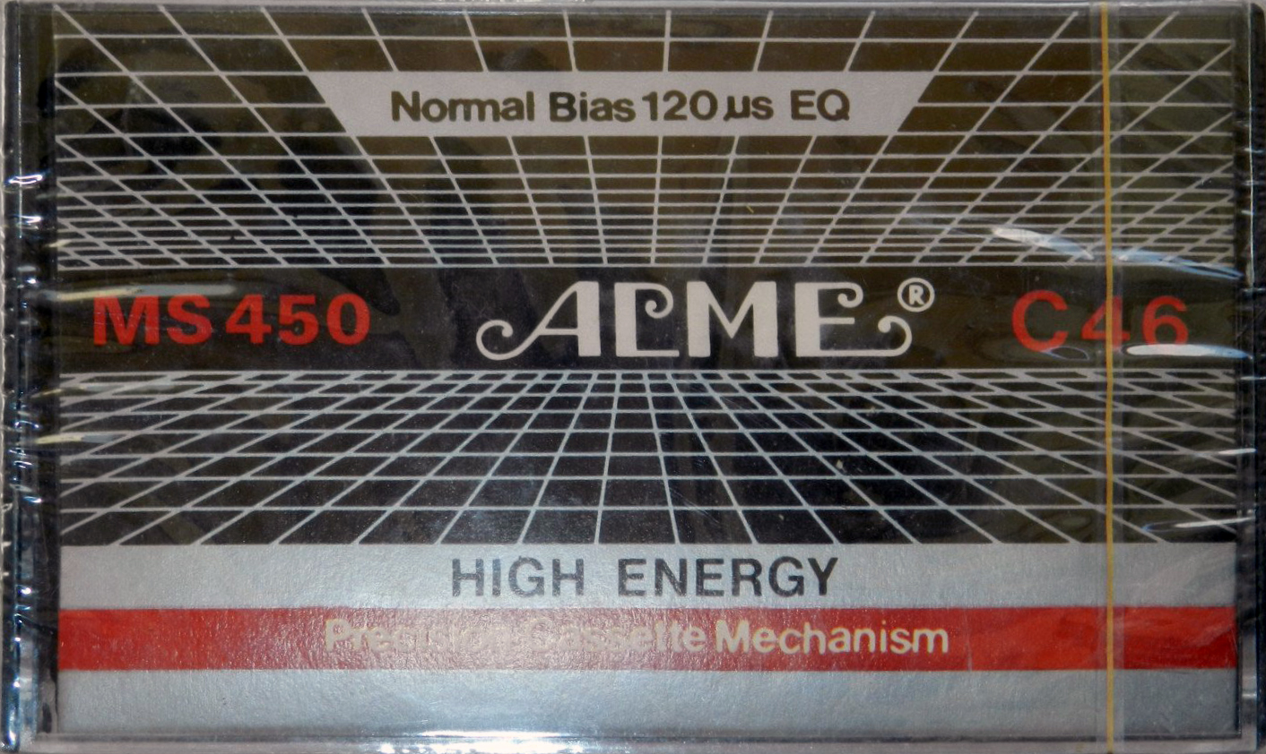 Compact Cassette Acme MS 450 46 Type I Normal 1984 Worldwide