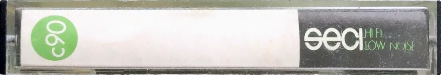 Compact Cassette Seci 90 "black" Type I Normal 1977 Europe