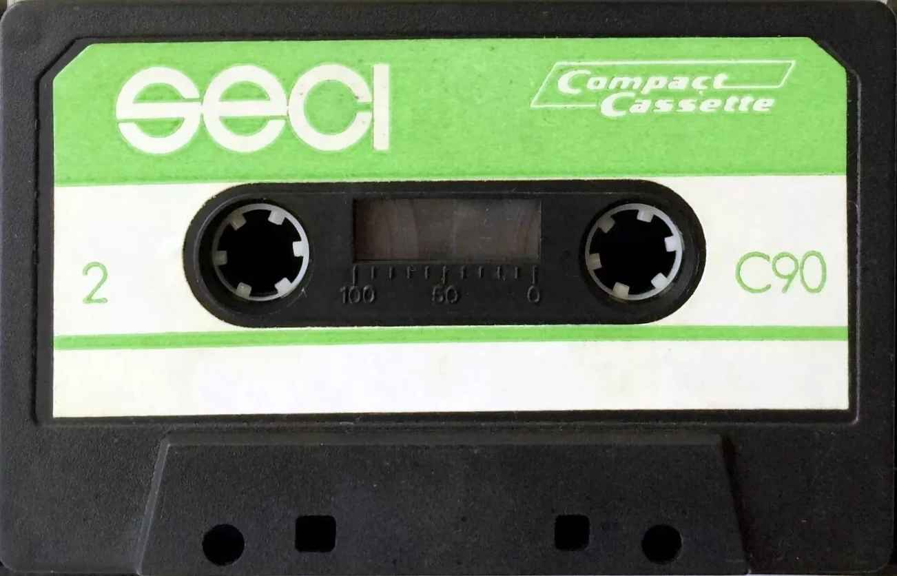 Compact Cassette Seci 90 "black" Type I Normal 1977 Europe