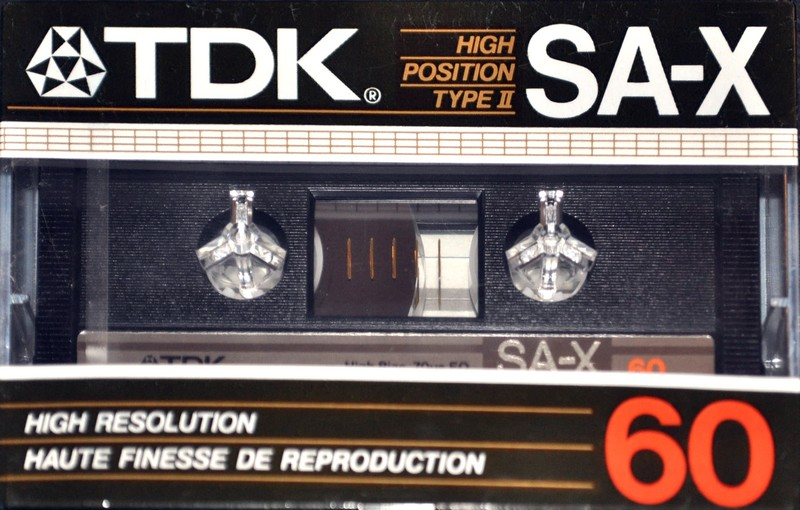 Compact Cassette: TDK  - SA-X 60