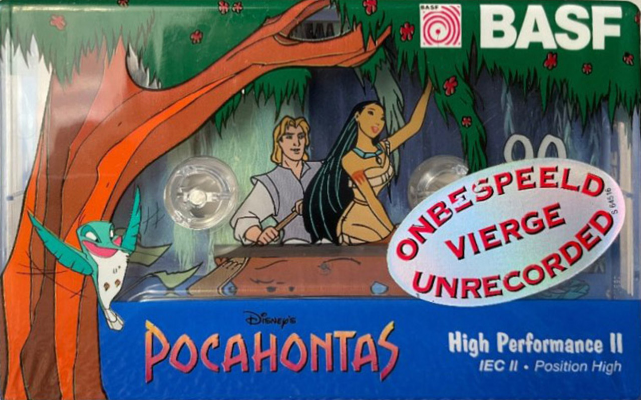 Compact Cassette BASF High Performance II 90 "Pocahontas Edition 1" Type II Chrome 1995 Europe