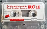 Compact Cassette Konig "RC 11" Cleaning Cassette Unknown Country