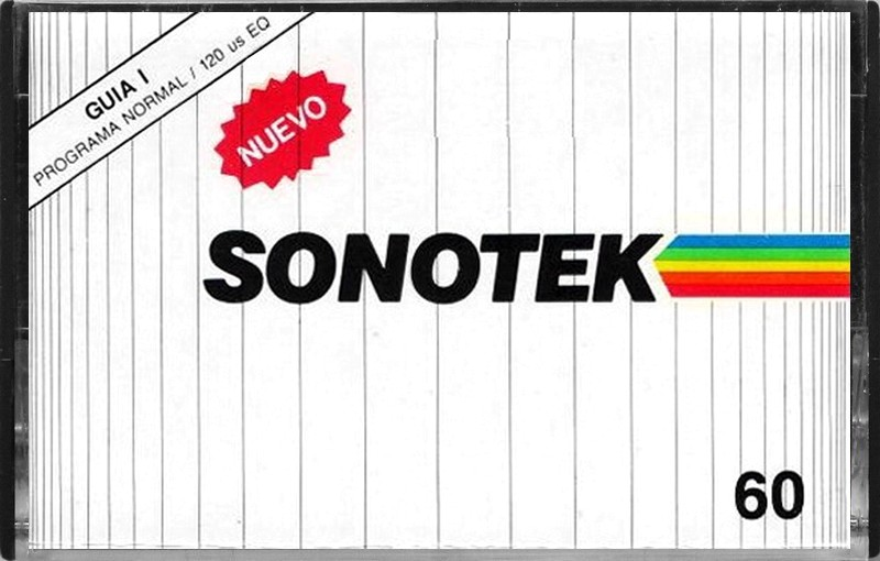 Compact Cassette:  Sonotek -  60