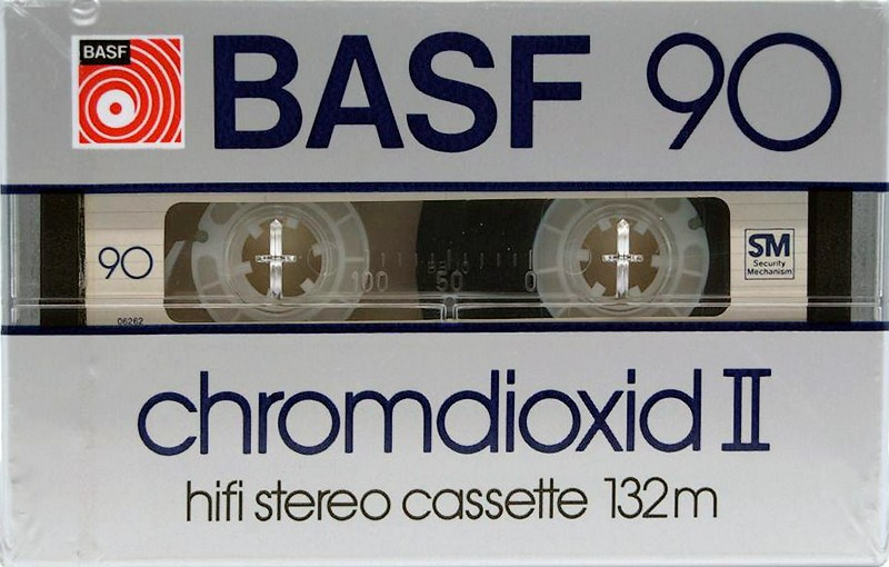 Compact Cassette: BASF  - Chromdioxid II 90