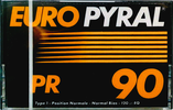 Compact Cassette Europyral PR 90 Type I Normal 1984 France