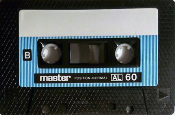 Compact Cassette Master AL 60 "small data" Type I Normal 1983 Worldwide