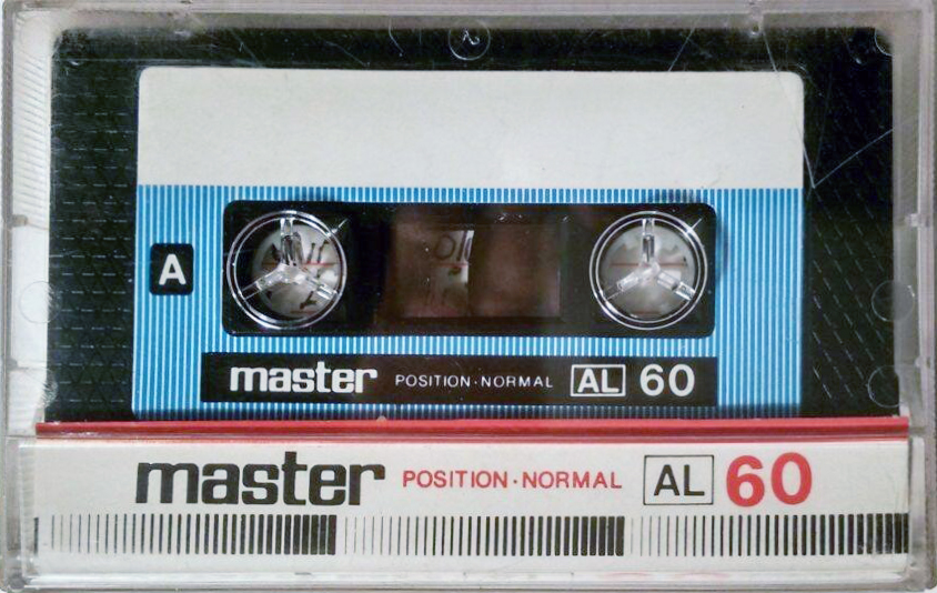 Compact Cassette Master AL 60 "small data" Type I Normal 1983 Worldwide
