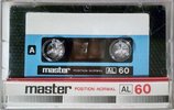 Compact Cassette Master AL 60 "small data" Type I Normal 1983 Worldwide