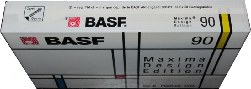 Compact Cassette: BASF  - Chrome Maxima II 90