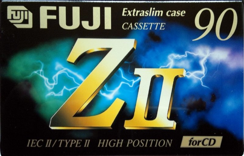 Compact Cassette Fuji Z II 90 Type II Chrome 1998 Europe