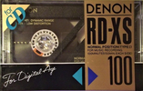 Compact Cassette Denon RD-XS 100 Type I Normal 1988 Japan
