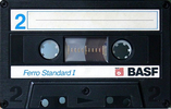 Compact Cassette BASF Ferro Standard I 46 Type I Normal 1985 Brazil