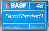Compact Cassette BASF Ferro Standard I 46 Type I Normal 1985 Brazil