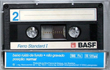 Compact Cassette BASF Ferro Standard I 46 Type I Normal 1985 Brazil