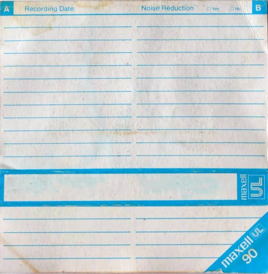 Compact Cassette Maxell UL 90 Type I Normal 1978 Europe