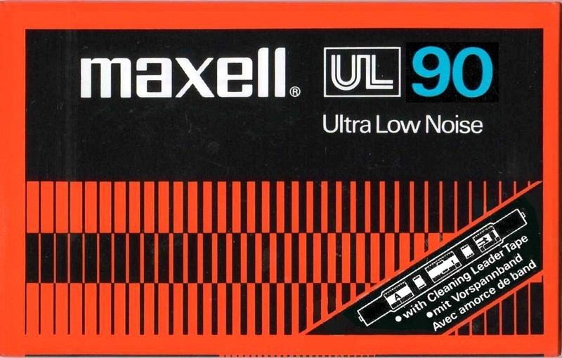 Compact Cassette Maxell UL 90 Type I Normal 1978 Europe