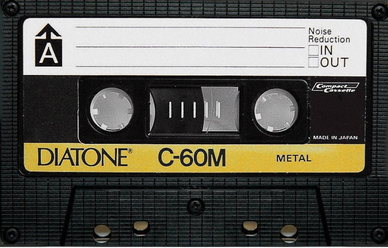 Compact Cassette Diatone M 60 Type IV Metal 1979 Japan