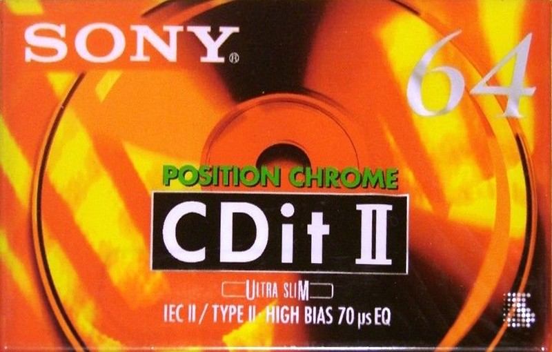 Compact Cassette: Sony  - CDit II 64