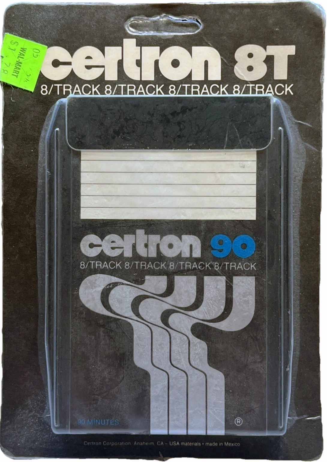 Blister Certron 90 Type I Normal 1968 USA
