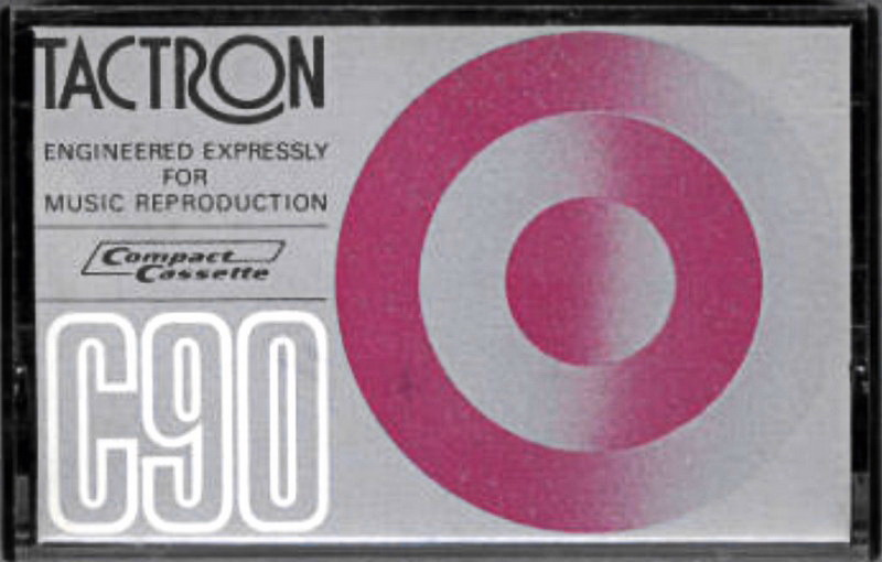 Compact Cassette Tactron 90 Type I Normal 1980 Japan
