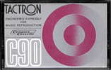Compact Cassette Tactron 90 Type I Normal 1980 Japan