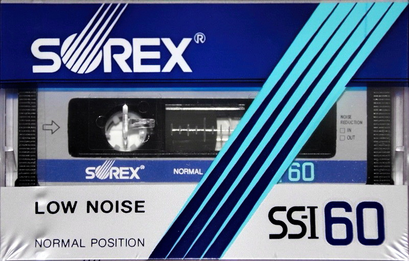 Compact Cassette Sorex SS-I 60 Type I Normal 1987 South Korea