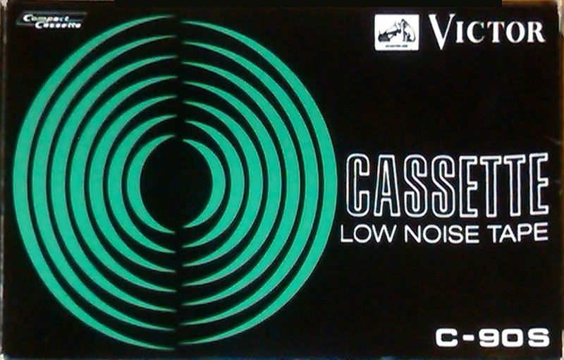 Compact Cassette Victor 90 "C-90S" Type I Normal 1973 Japan