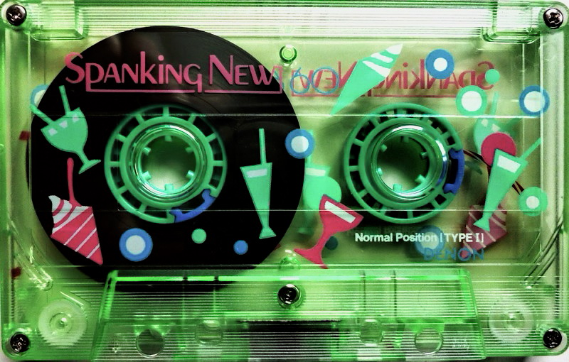 Compact Cassette Denon KF 46 "Spanking New KF46GB" Type I Normal 1986 Japan