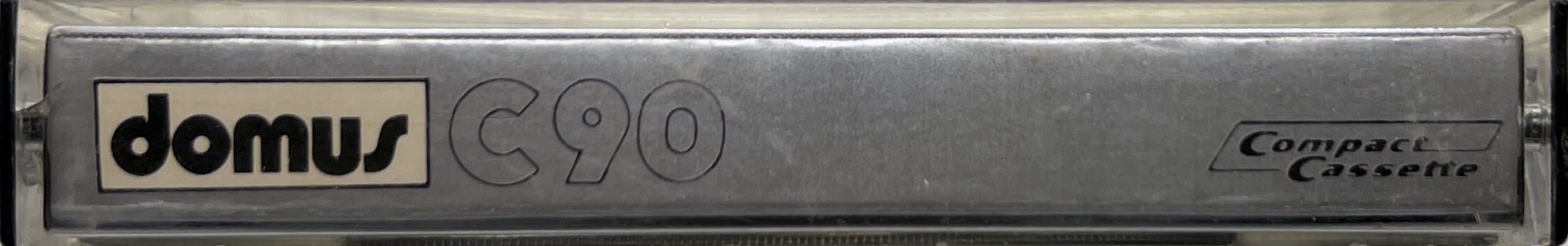 Compact Cassette Domus 90 Type II Chrome Hungary
