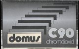 Compact Cassette Domus 90 Type II Chrome Hungary