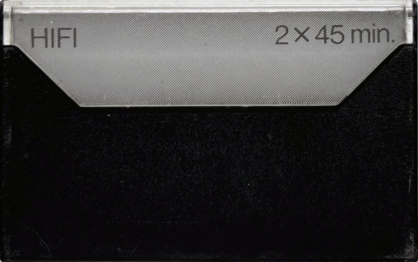 Compact Cassette Domus 90 Type II Chrome Hungary