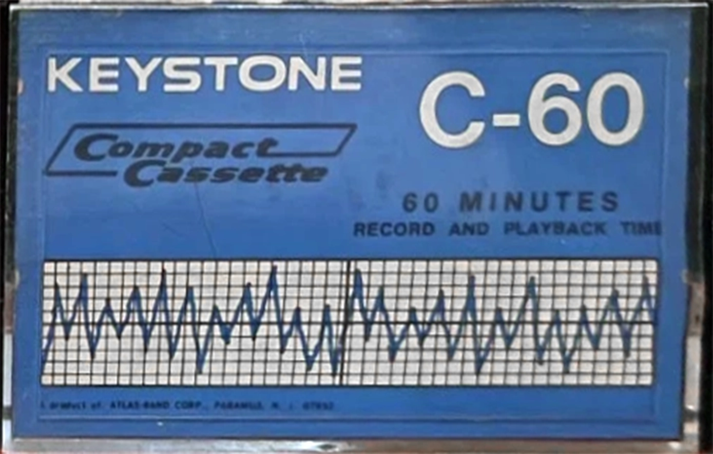 Compact Cassette Keystone 60 Type I Normal USA