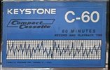 Compact Cassette Keystone 60 Type I Normal USA