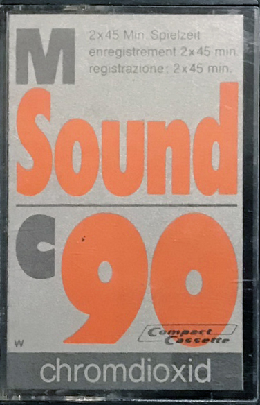 Compact Cassette: Unknown M Sound -  90