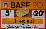 3 pack BASF LH Extra I 90 "Operation "Emotion Plus"" Type I Normal 1982 France
