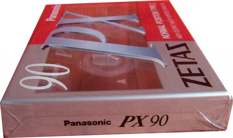Compact Cassette Panasonic PX 90 "RT-90PX" Type I Normal 1994 Japan