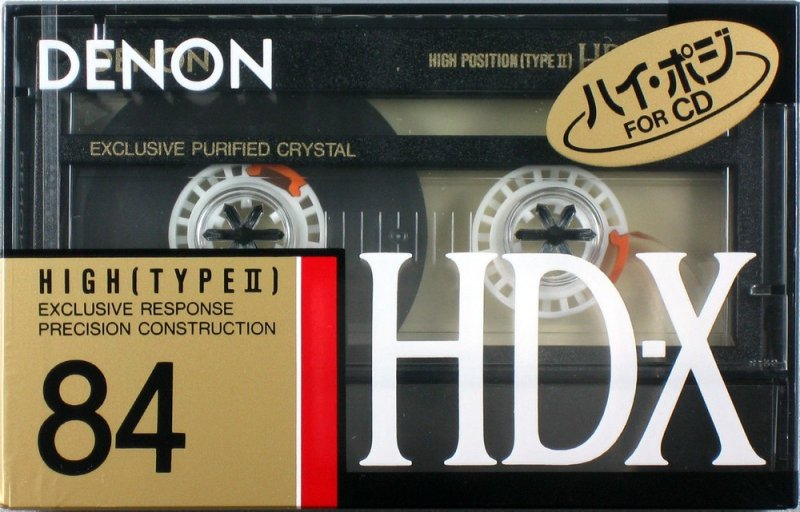 Compact Cassette: Nippon Columbia / Denon Denon - HD-X 84