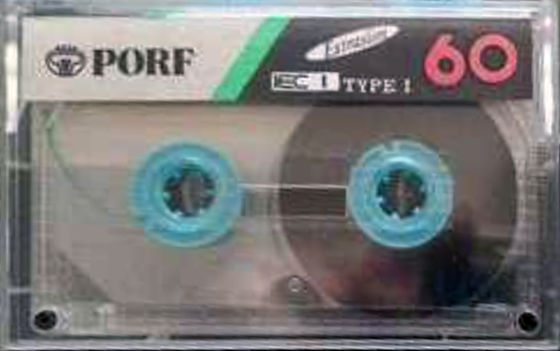 Compact Cassette PORF 60 Type I Normal Unknown Country