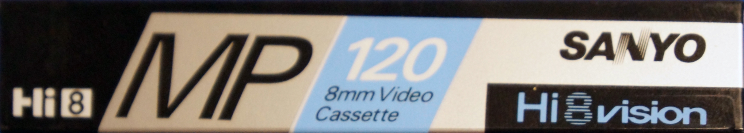 Video8, Hi8, Digital8 Sanyo 120 "HiMP Hi 8vision" Type IV Metal 1993 Japan