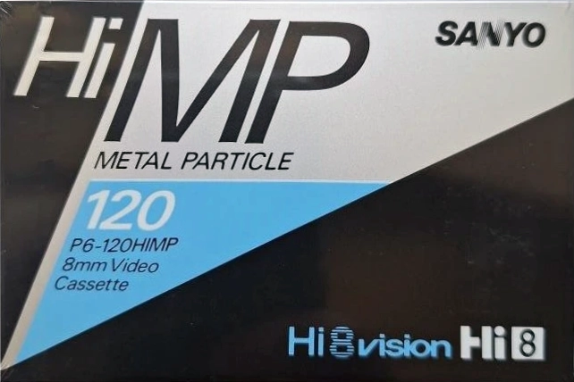 Video8, Hi8, Digital8 Sanyo 120 "HiMP Hi 8vision" Type IV Metal 1993 Japan