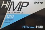 Video8, Hi8, Digital8 Sanyo 120 "HiMP Hi 8vision" Type IV Metal 1993 Japan