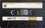 Compact Cassette Silver Crown SC 60 Type I Normal Japan