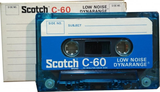 Compact Cassette Scotch Dynarange 60 "C-60-LDC" Type I Normal 1973 Japan