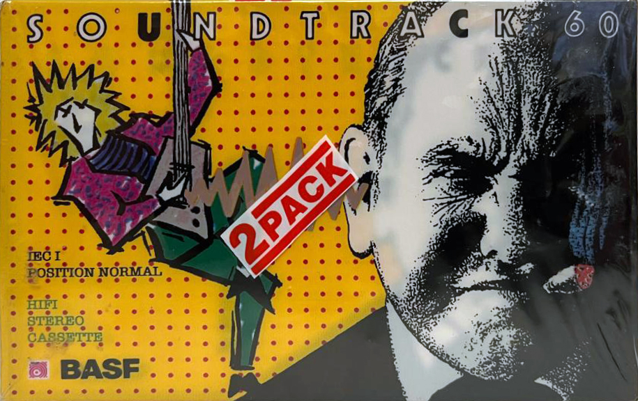 2 pack BASF Soundtrack 60 Type I Normal 1990 Europe