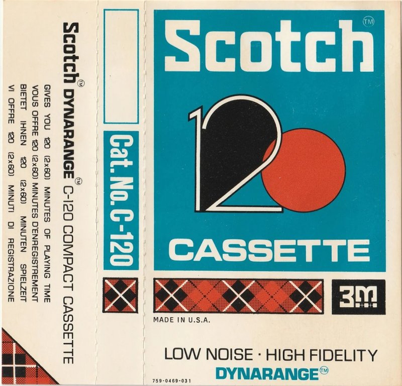 Compact Cassette: 3M Scotch - Dynarange 120