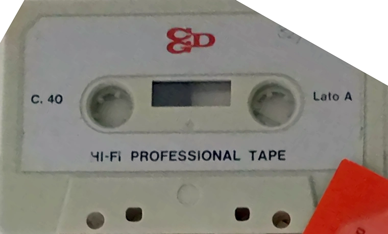 Compact Cassette CDG 40 Type I Normal 1982 Italy