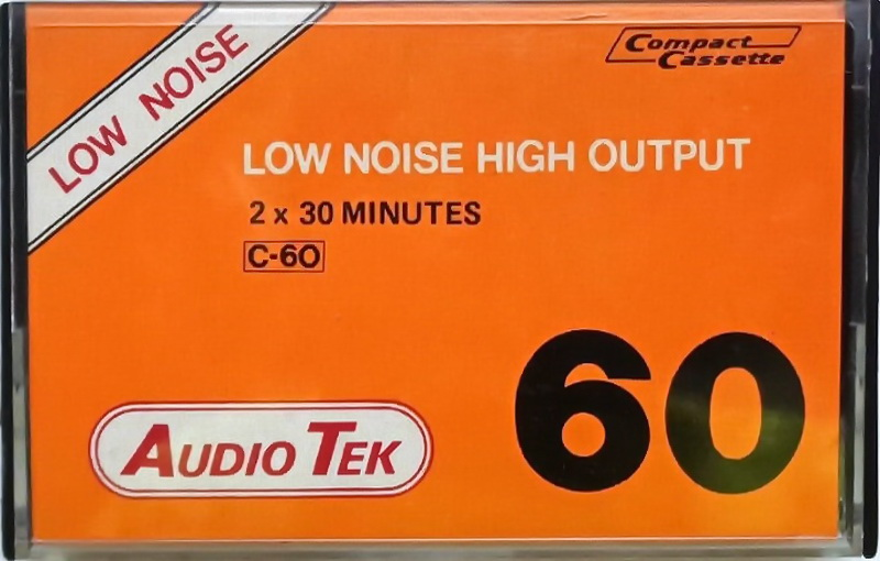 Compact Cassette Audio Tek 60 Type I Normal 1980 Hong Kong