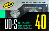 Compact Cassette Hitachi UD-S 40 Type I Normal 1988 Japan