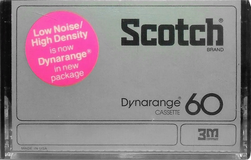 Compact Cassette: 3M Scotch - Dynarange 60