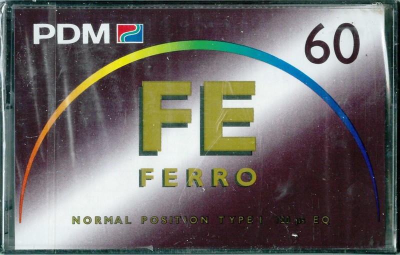 Compact Cassette PDM FE 60 Type I Normal 1994 Europe